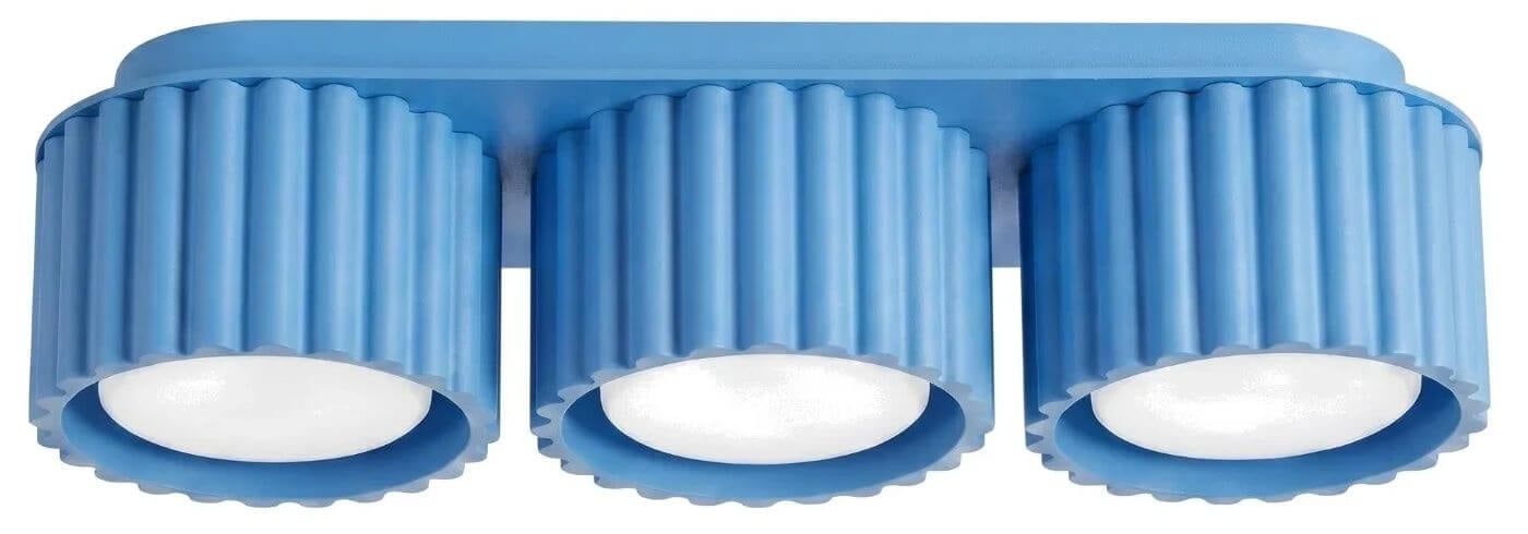 Sollux Lighting Aura stropní světlo 3x10 W modrá SL.2643
