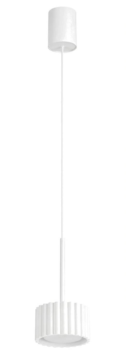 Sollux Lighting Aura závěsné svítidlo 1x10 W bílá SL.2676