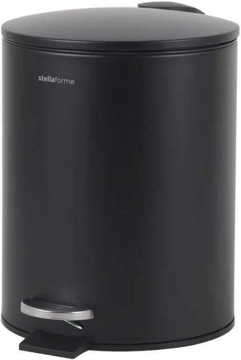 Stella Budget odpadkový koš 5 l černá 20.005Y-B