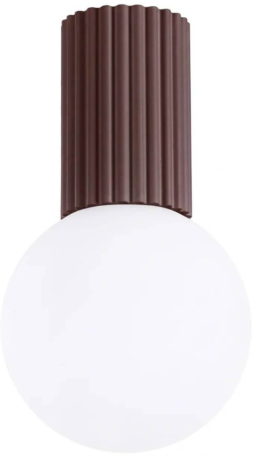 Sollux Lighting Halo stropní světlo 1x8 W bílá-hnědá SL.2398