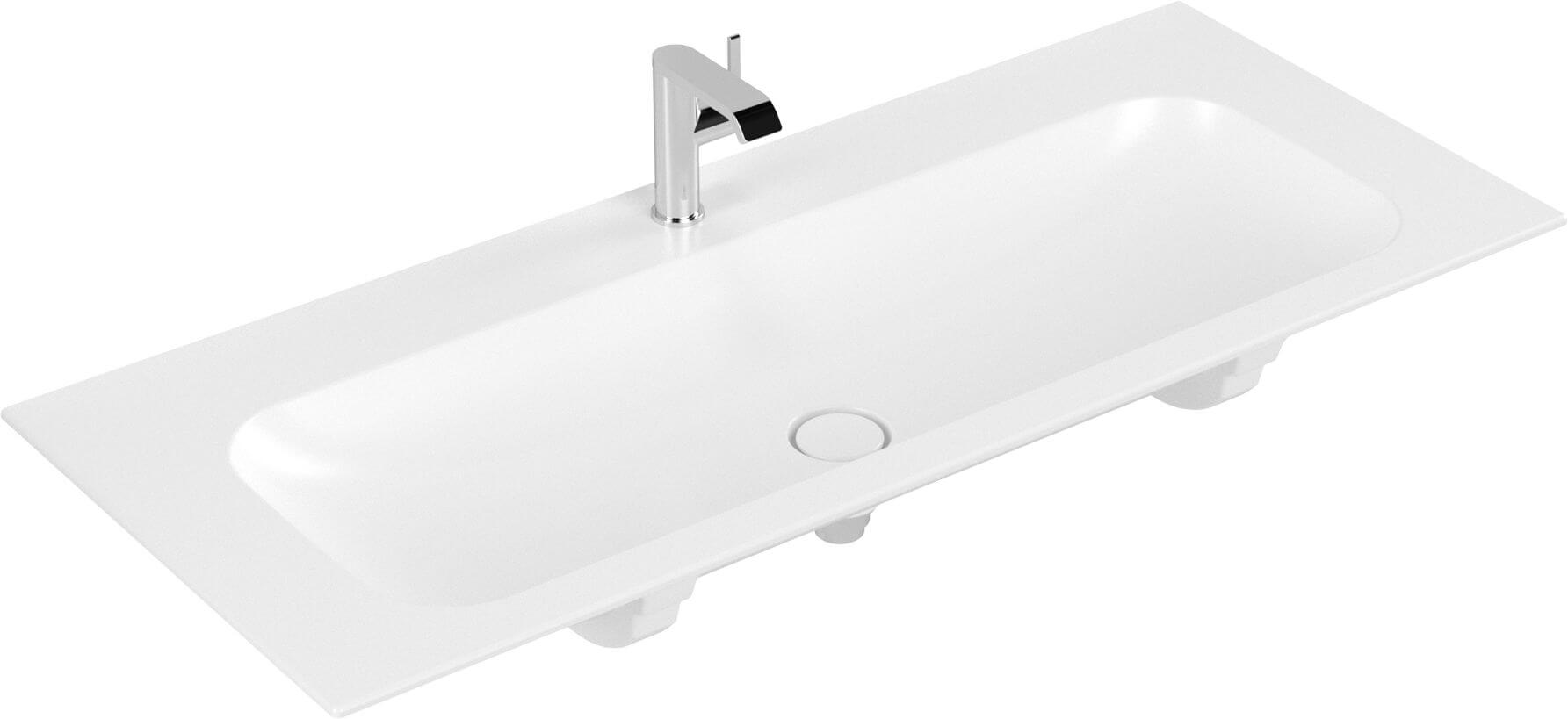 Villeroy & Boch Finion umyvadlo 120x50 cm obdélníkový nábytkový bílá lesk 4164C2RW