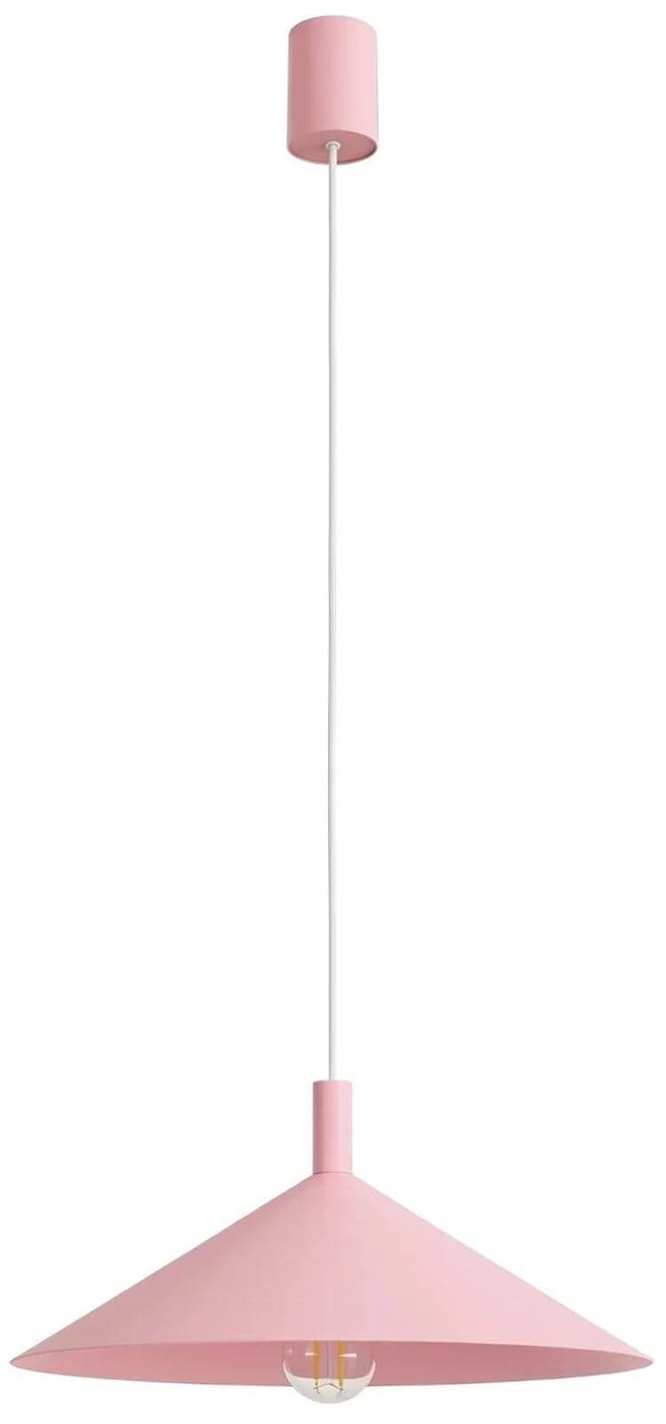 Sollux Lighting Nox závěsné svítidlo 1x15 W růžová SL.2545