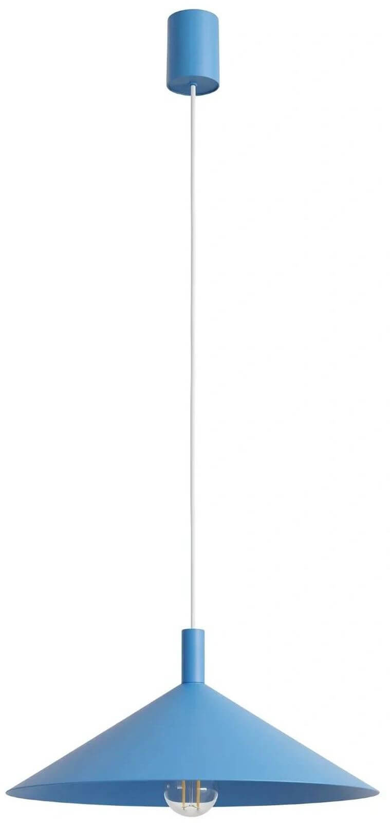 Sollux Lighting Nox závěsné svítidlo 1x15 W modrá SL.2550