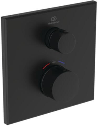 Ideal Standard Ceratherm Navigo sprchová baterie pod omítku s termostatem černá A8580XG