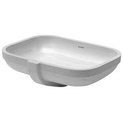 Duravit Happy D.2 umyvadlo 48x34.5 cm obdélníkový pod pult bílá 0457480000