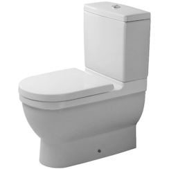 Duravit Starck 3 kompaktní záchodová mísa bílá 0128090000