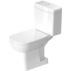 Duravit D-Code kompaktní záchodová mísa bílá 21110100002