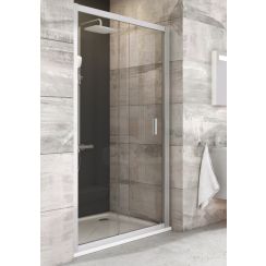 Ravak Blix sprchové dveře 110 cm posuvné satén matný/vzorované sklo 0PVD0U00ZG