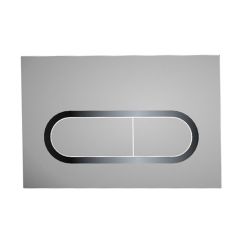 Ravak Chrome splachovací tlačítko pro WC satén X01454