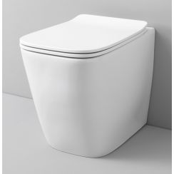 Art Ceram A16 záchodová mísa stojící Bez oplachového kruhu bílá ASV00401;00
