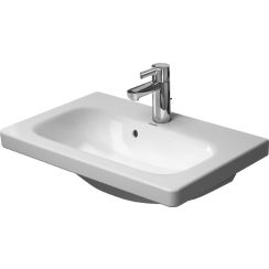 Duravit DuraStyle umyvadlo 63.5x40 cm obdélníkový nábytkový bílá 2337630000