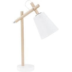 TK Lighting Vaio stolní lampička 1x15 W bílá 667