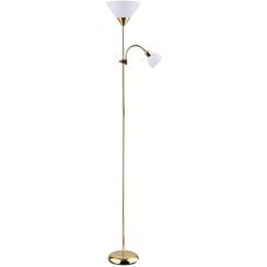 Rabalux Action stojací lampa 2x100 W bílá-zlatá 4060
