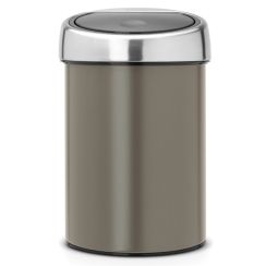 Brabantia Touch Bin odpadkový koš 3 l chrom-šedá 364464