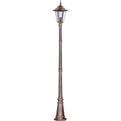 Kaja Standard venkovní stojací lampa 1x60 W černá K-7064A/1CZARNY/ZŁOTY