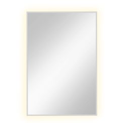 Baltica Design Tiny Border Straight zrcadlo 60x90 cm obdélníkový s osvětlením bílá 5904107904603