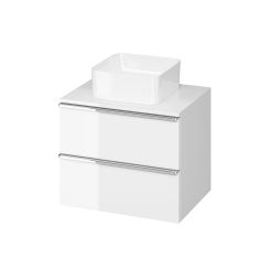 Cersanit Virgo skříňka s deskou 60x46.9x49.9 cm závěsná pod umyvadlo bílá S522-040