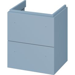 Cersanit Larga skříňka 49.4x39.4x54.9 cm závěsná pod umyvadlo modrá S932-068