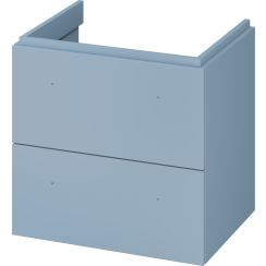 Cersanit Larga skříňka 59.4x44.4x57.2 cm závěsná pod umyvadlo modrá S932-071