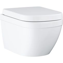 Grohe Euro Ceramic záchodová mísa závěsná Bez oplachového kruhu bílá 39554000