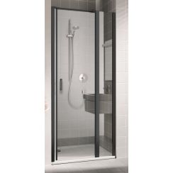 Kermi Cada XS Czarny Soft sprchové dveře 90 cm sklopné CK1GR090203PK
