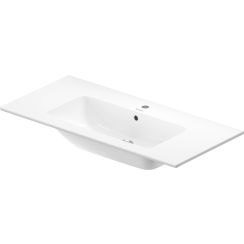 Duravit ME by Starck umyvadlo 103x49 cm obdélníkový klasický-nábytkový-s pultem bílá 23361000601