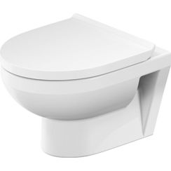 Duravit No. 1 záchodová mísa závěsná Bez oplachového kruhu bílá 25750900002