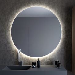 Baltica Design Bright zrcadlo 70x70 cm kulatý s osvětlením 5904107912615