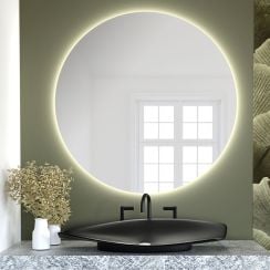 Baltica Design Bright zrcadlo 70x70 cm kulatý s osvětlením 5904107912592
