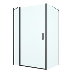 Set sprchové dveře Oltens Verdal 21206300, sprchová zástěna Oltens Hallan 22102300