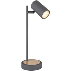 Globo Lighting Robby stolní lampička 1x5 W dřevo 57910TG