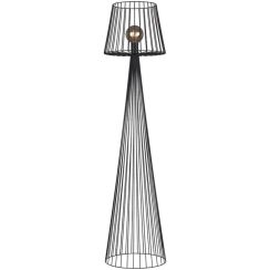 Kaja Soul Black stojací lampa 1x60 W černá K-4643