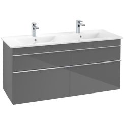 Villeroy & Boch Venticello skříňka 125.3x50.2x59 cm závěsná pod umyvadlo šedá A93001FP