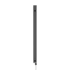 Oltens Stang (e) elektrický radiátor 180x9.5 cm černá 55110300