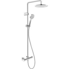 Duravit Shower Systems sprchová sada na stěnu s termostatem chrom TH4282008010