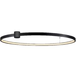 Light Prestige Ring stropní světlo 1x50 W černá LP-909/1CLBKCCT