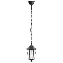 Rabalux Velence venkovní závěsná lampa 1x60 W černá 8208