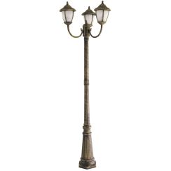 Rabalux Madrid venkovní stojací lampa 3x40 W zlatá 8379