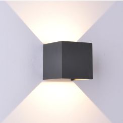 Mantra Davos XL venkovní nástěnné svítidlo 2x10 W šedá 7651