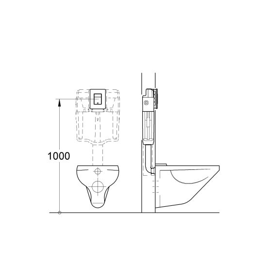 Sada záchodová štětka Grohe Essentials 40513001, splachovací tlačítko Grohe Skate 38732000, 40510001, 40507001, 40508001, 40511001, 40372001