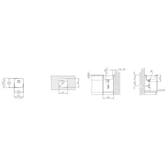 Sada kuchyňská baterie Hansgrohe Focus M41 31806000, ocelový dřez Teka Be 10125005