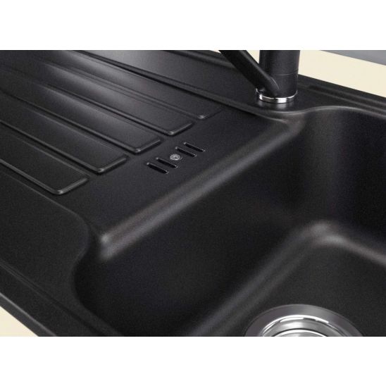 Sada granitový dřez Blanco Favos 45 S 516617, kuchyňská baterie Hagser Emma HGR70000035