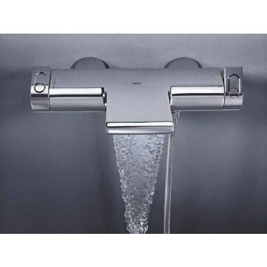 Sada vanová baterie Grohe Grohtherm 34174001, sprchová sada Grohe Euphoria 27369000