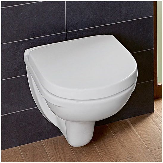 Sada combi-pack sada s prkénkem Villeroy & Boch O.Novo 5688HR01, podomítkový WC modul s tlačítkem a těsněním Oltens Triberg 58300100