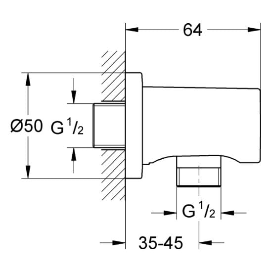 Sada sprchová baterie Grohe Essence 24057DC1, sprchová tyč Grohe Rainshower 26603DC0, 26574DC0, 27057DC0, 35600000, 28388DC0