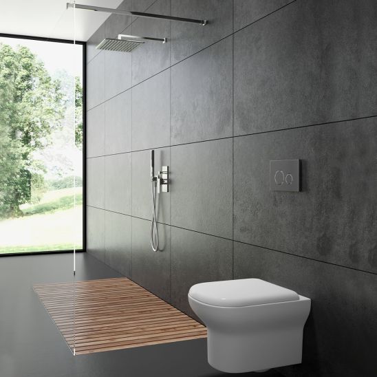 Sada podomítkový WC modul Grohe Rapid SL 38827000, záchodová mísa Oltens Gulfoss 42503000, 45105000