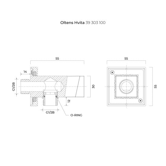 Sada vanová baterie Oltens Gota 34101100, hlavová sprcha Oltens Sondera 37003100, 39401100, 39303100, 37103100, 37200100