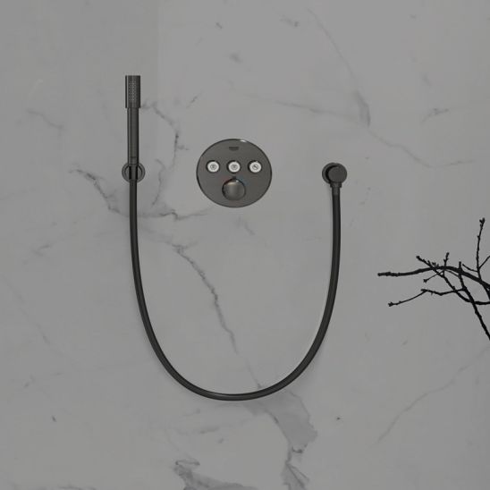 Sada hlavová sprchá s ramenem Grohe Rainshower 26066AL0, vanová baterie Grohe Grohtherm SmartControl 29119AL0, 26574AL0, 27057AL0, 27074AL0, 28362A01