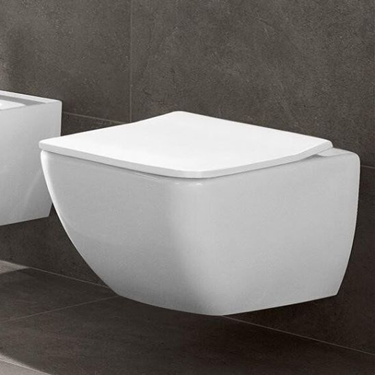 Set combi-Pack sada s prkénkem Villeroy & Boch Venticello 4611RSR1, splachovací tlačítko Geberit Sigma 115.770.DW.5, 111.815.00.1, 156.050.00.1