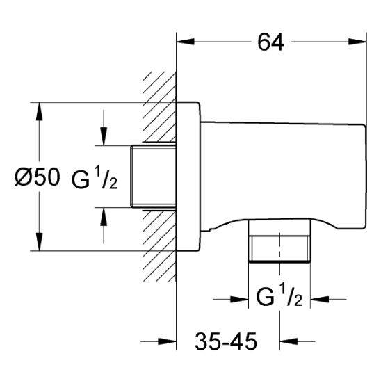 Sada sprchová baterie Grohe Essence 24057GN1, sprchová tyč Grohe Rainshower 26603GN0, 26574GN0, 27057GN0, 35600000, 28388GL0